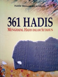 Image of 361 Hadis : Menghafal Hadis dalam Setahun